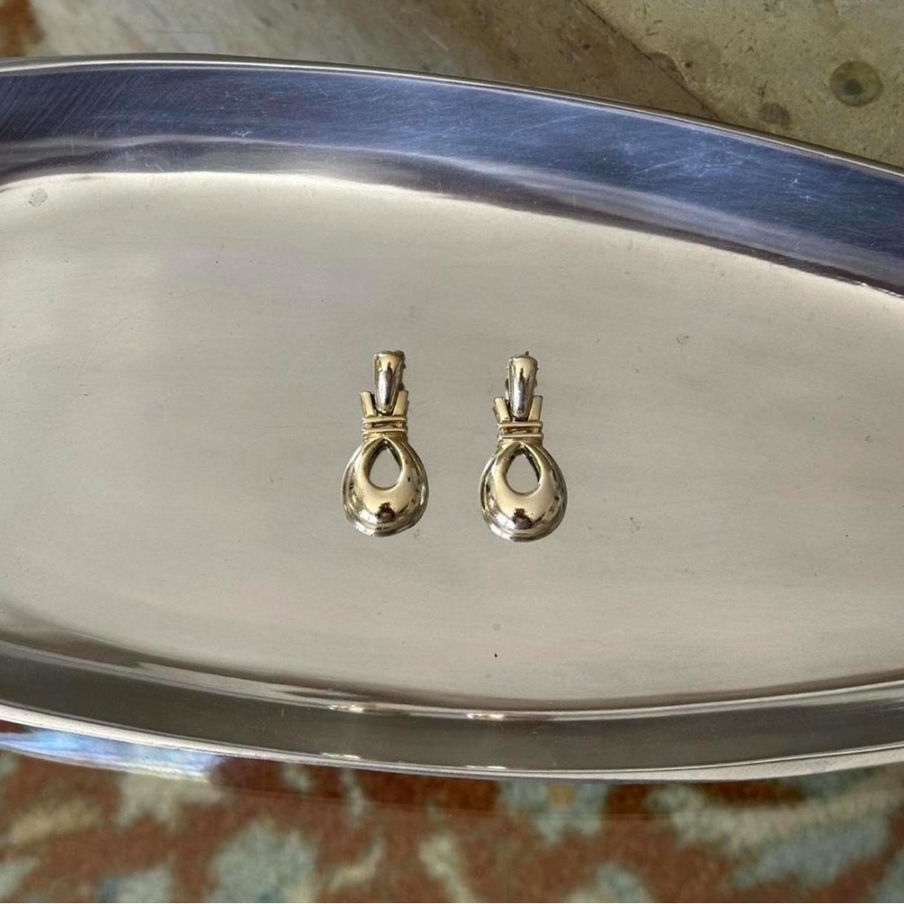 Gold Teardrop Earrings